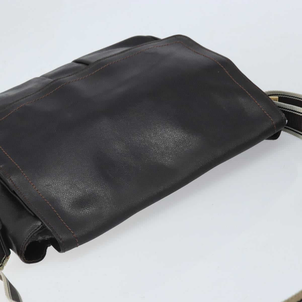 Salvatore Ferragamo Vintage Leather Brown Leather Shoulder Bag Bag (Pre-Owned)