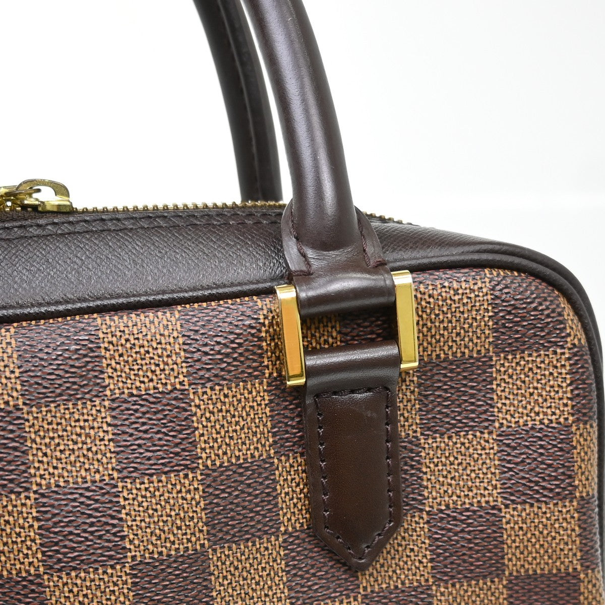 Louis Vuitton Brera Damier Brown Canvas Handbag (Pre-Owned)