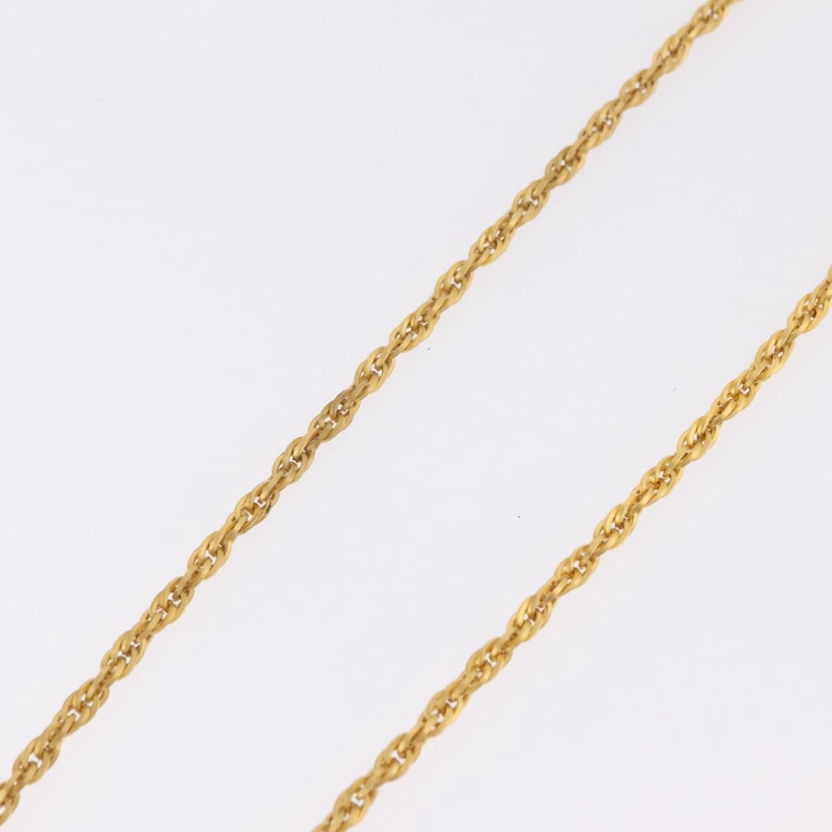 Chanel Cc Perfume Bottle Pendant Chain Long Metal With Crystals And Faux Pearls Gold Metal Necklace Jewelry (Pre-Owned)