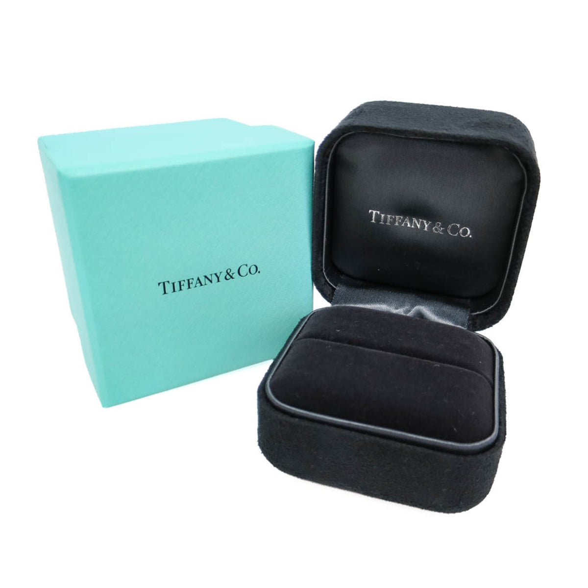 Tiffany & Co. T True 18K Yellow Gold Gold Pink_Gold Ring Jewelry (Pre-Owned)