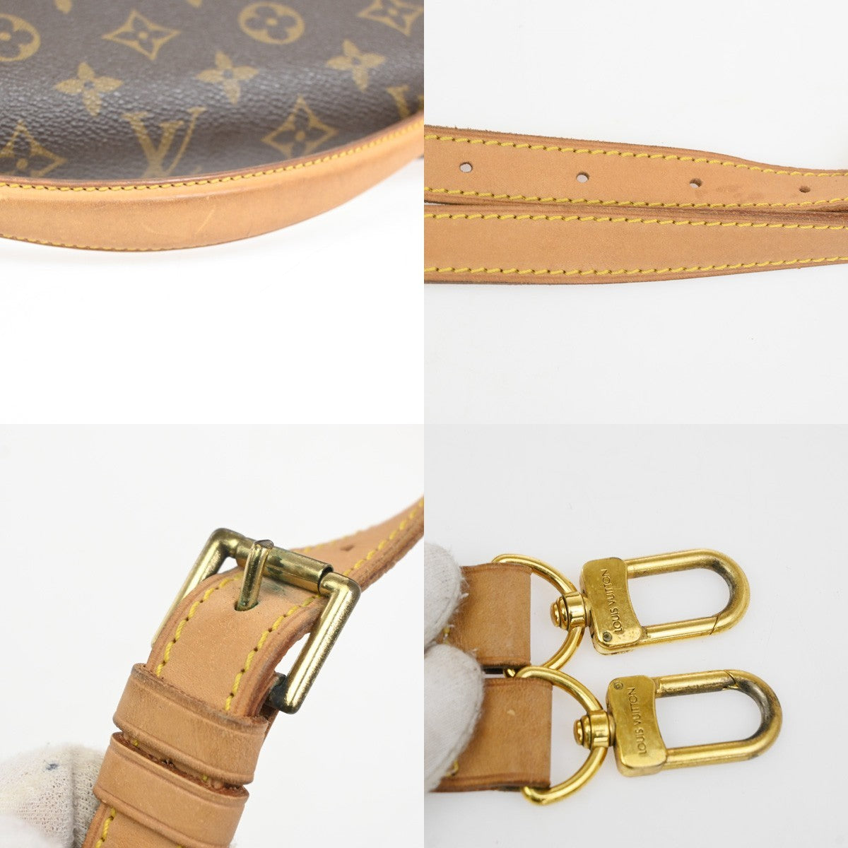 Louis Vuitton Beverly Monogram Canvas Brown Canvas Briefcase Bag (Pre-Owned)