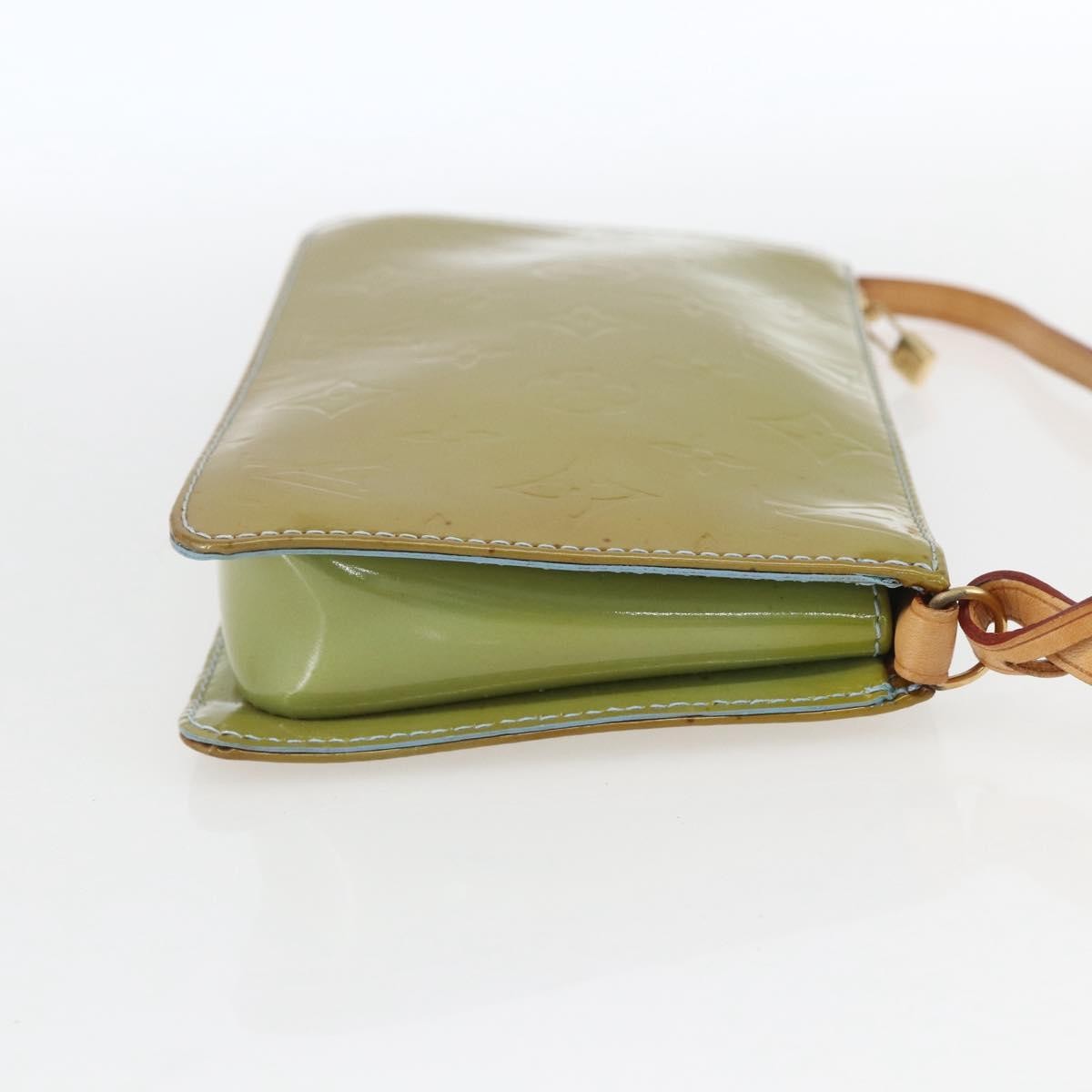 Louis Vuitton Lexington Pochette Monogram Vernis Blue Patent_Leather Clutche & Pouche Bag (Pre-Owned)
