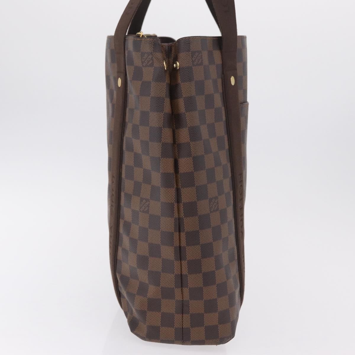Louis Vuitton Cabas Beaubourg Damier Brown Canvas Tote Bag Bag (Pre-Owned)