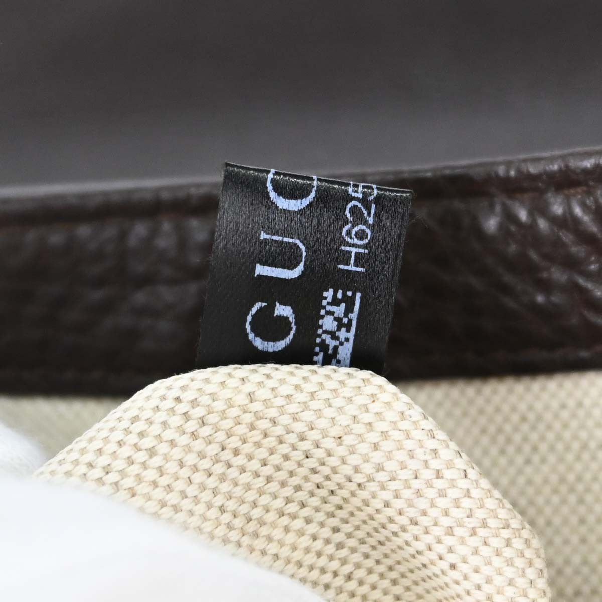 Gucci Techno Horsebit Flap Hobo Leather Beige Canvas Shoulder Bag Bag (Pre-Owned)