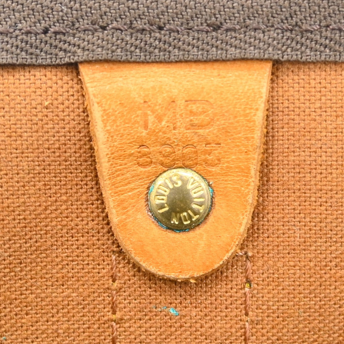 Louis Vuitton Keepall Monogram Brown Canvas Travel Bag Bag (Pre-Owned)