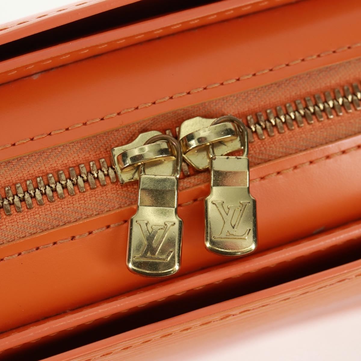 Louis Vuitton Pont Neuf Epi Leather Orange Leather Handbag (Pre-Owned)