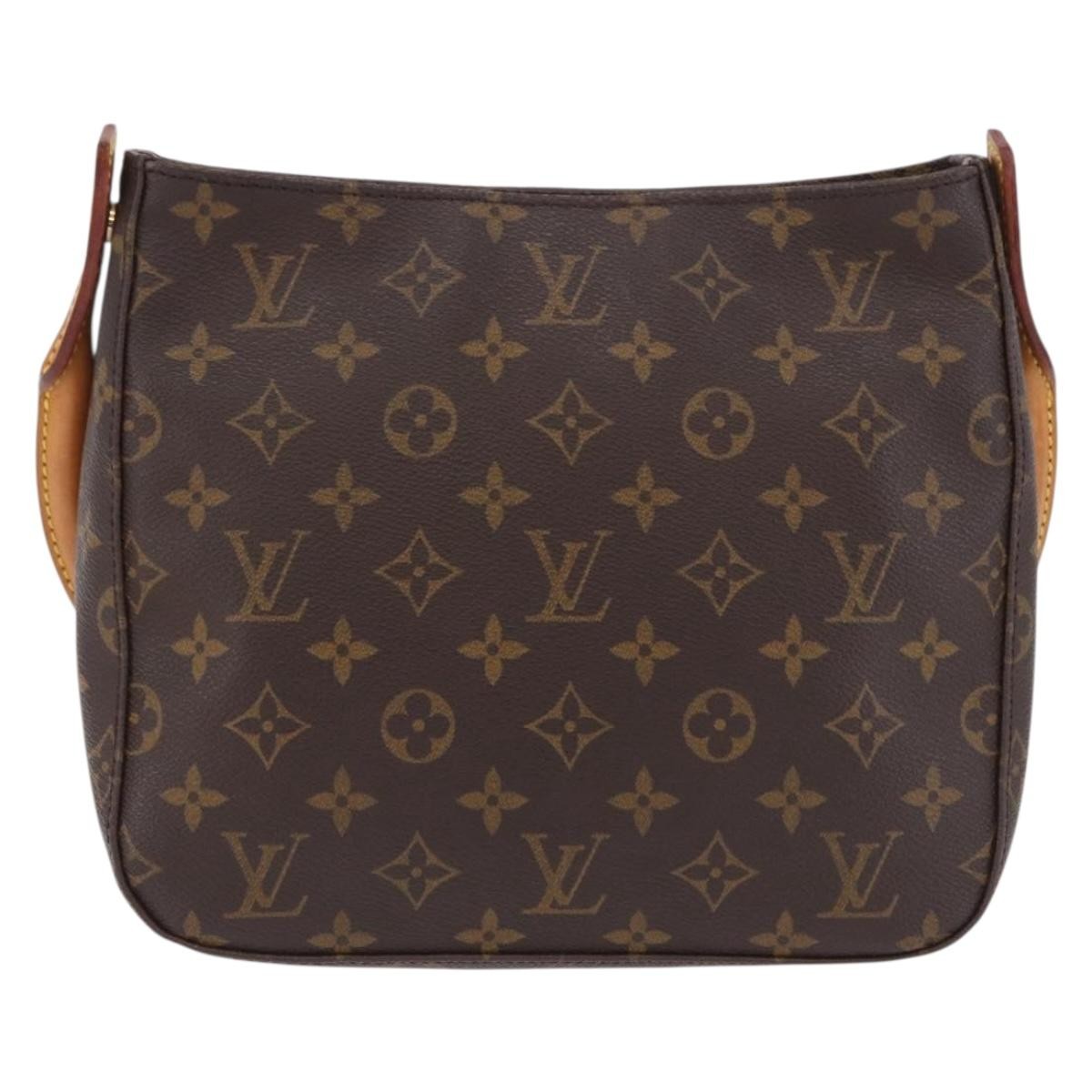 Louis Vuitton Looping Monogram Canvas Brown Canvas Handbag (Pre-Owned)
