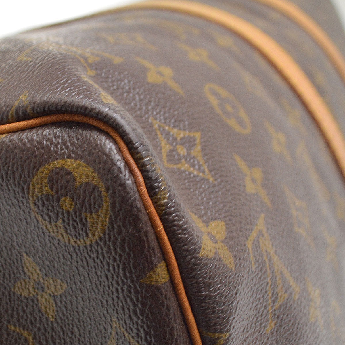Louis Vuitton Keepall Monogram Canvas Brown Canvas Travel Bag Bag (Pre-Owned)