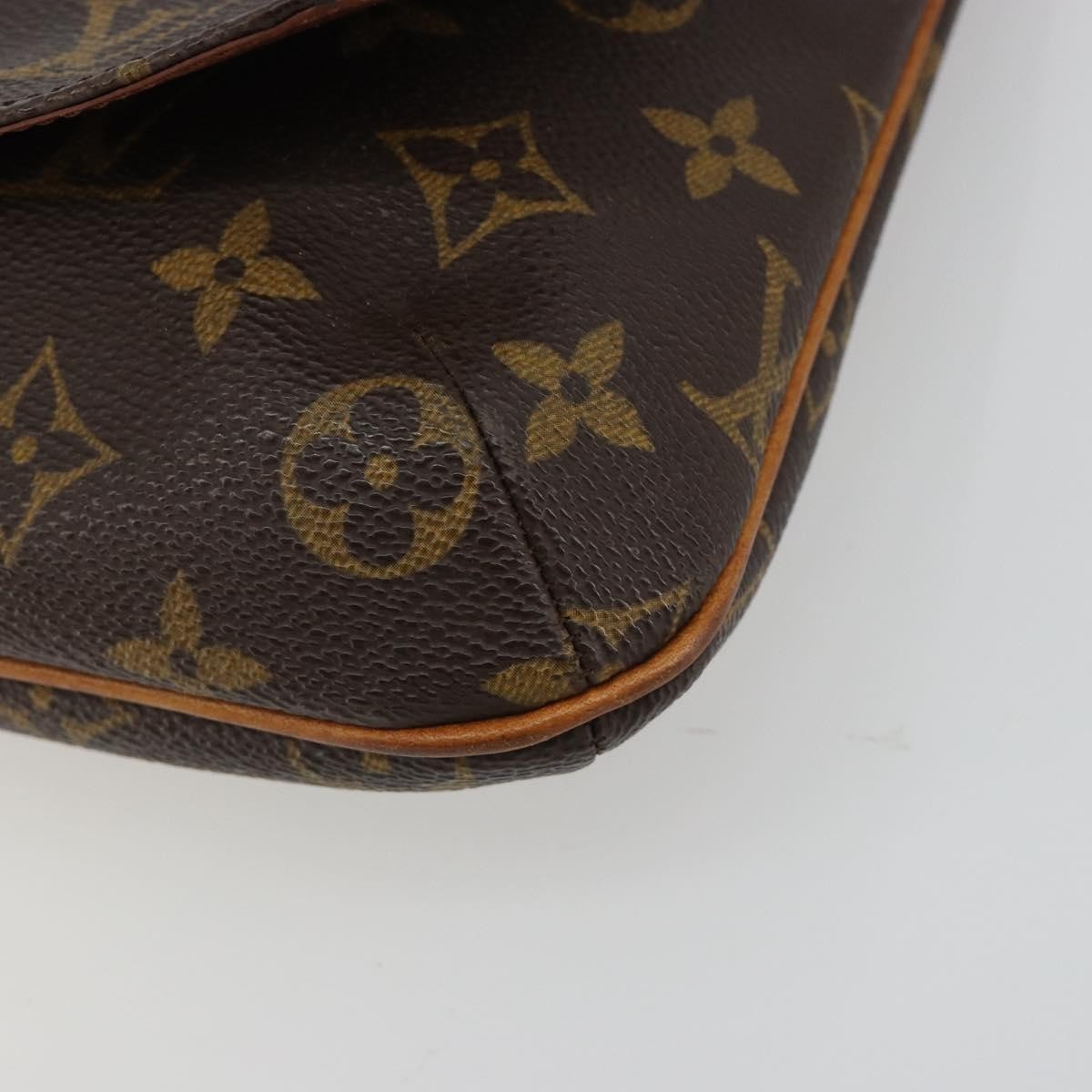 Louis Vuitton Musette Salsa Monogram Canvas Brown Canvas Shoulder Bag Bag (Pre-Owned)