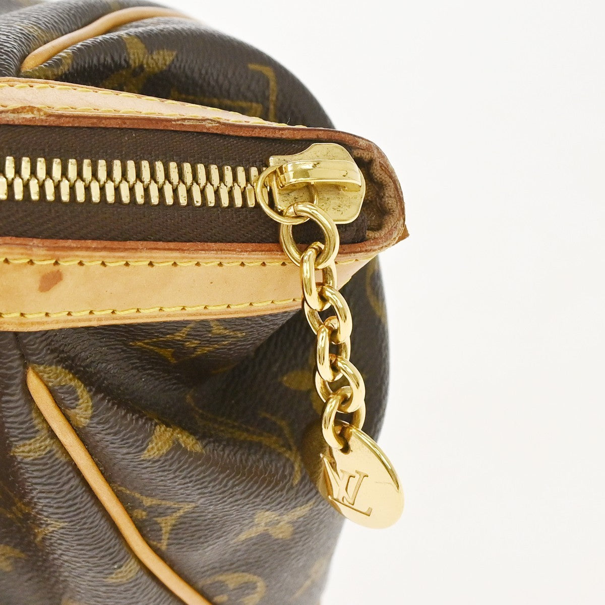 Louis Vuitton Tivoli Monogram Canvas Brown Canvas Handbag (Pre-Owned)