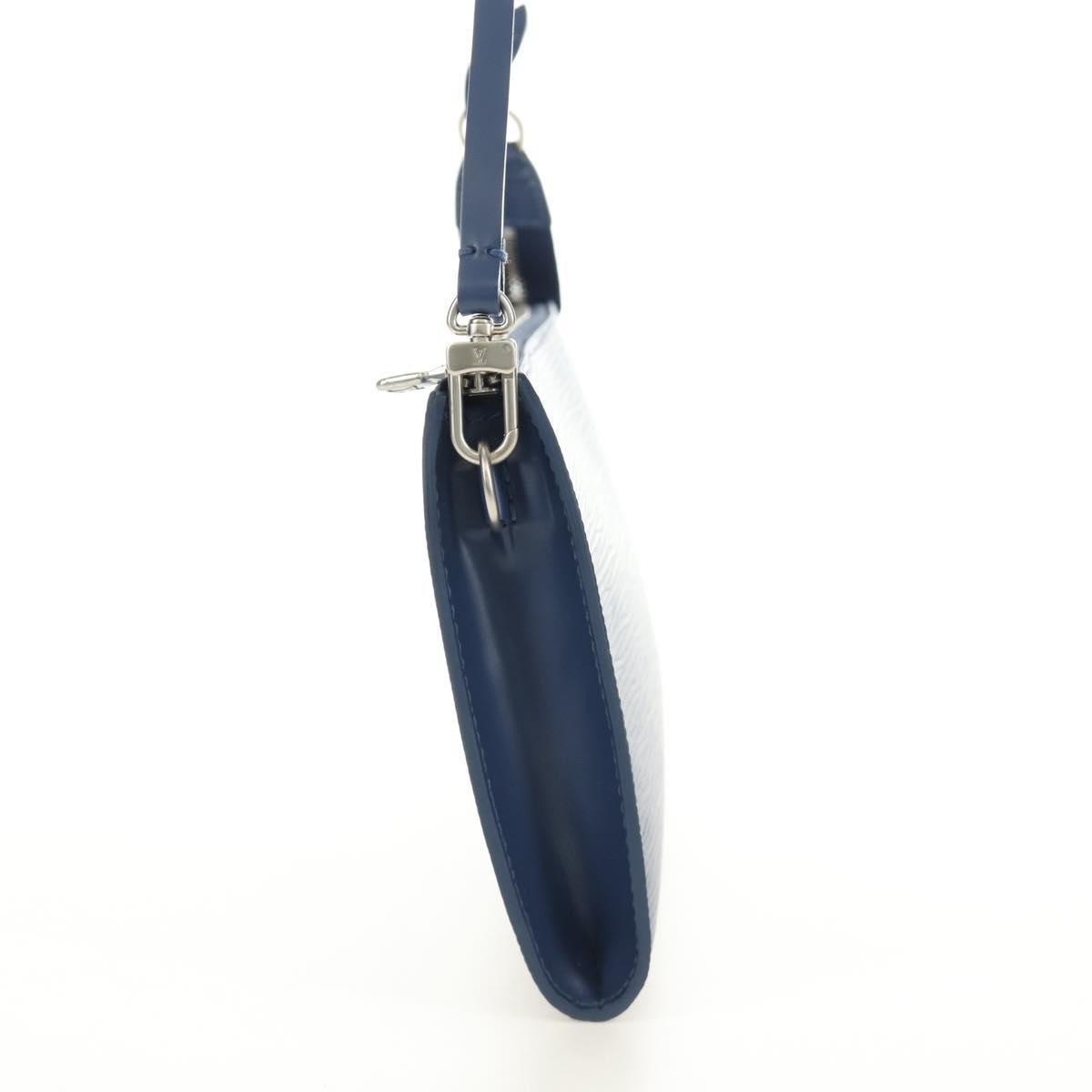 Louis Vuitton Pochette Accessoires Nm Epi Leather Blue Leather Clutche & Pouche Bag (Pre-Owned)