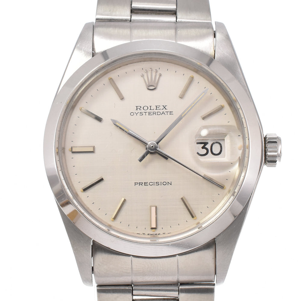 Rolex Oyster Precision Steel Watch (Pre-Owned)