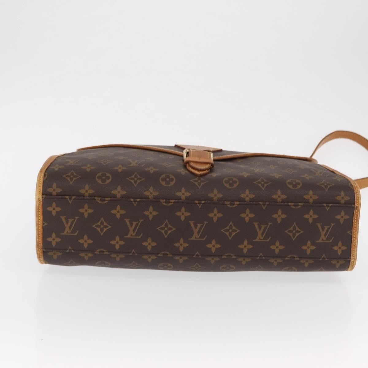 Louis Vuitton Beverly Monogram Canvas Brown Canvas Briefcase Bag (Pre-Owned)