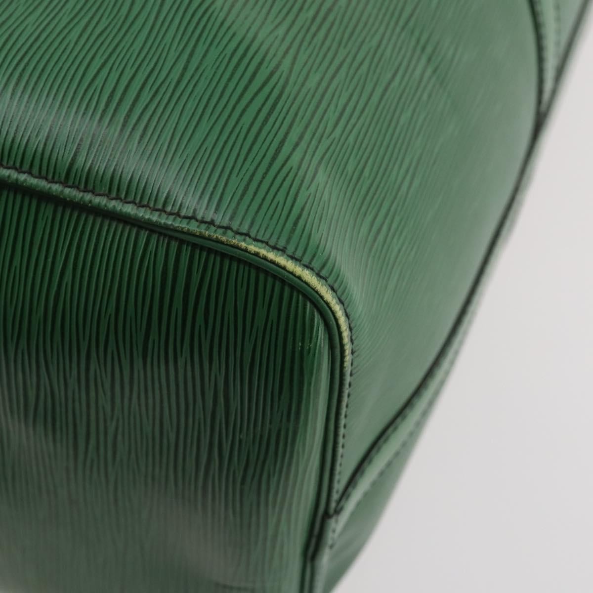 Louis Vuitton Keepall Epi Leather Green Leather Travel Bag Bag (Pre-Owned)