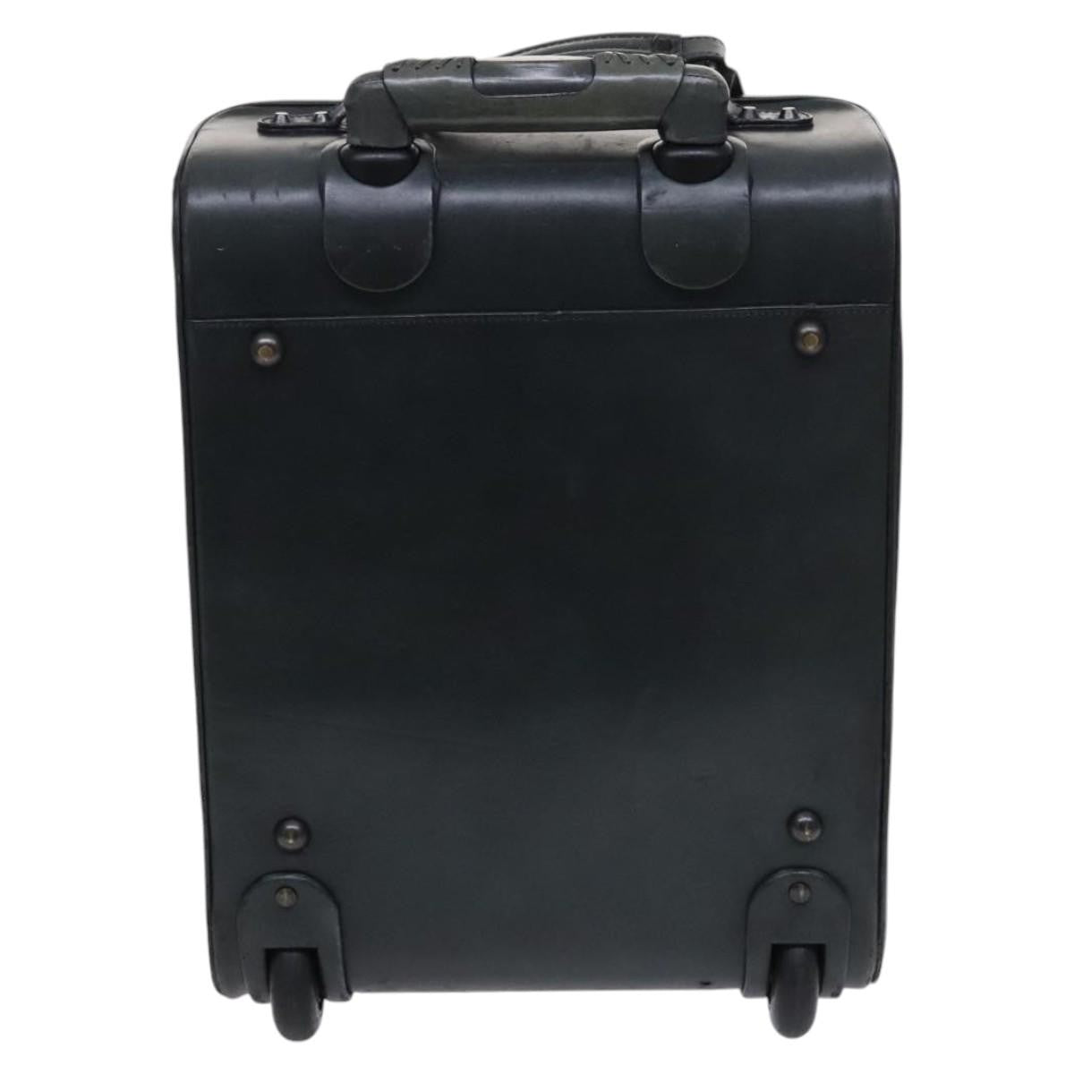Balenciaga Trolley Rolling Classic Studs Luggage Leather Khaki Leather Travel Bag Bag (Pre-Owned)