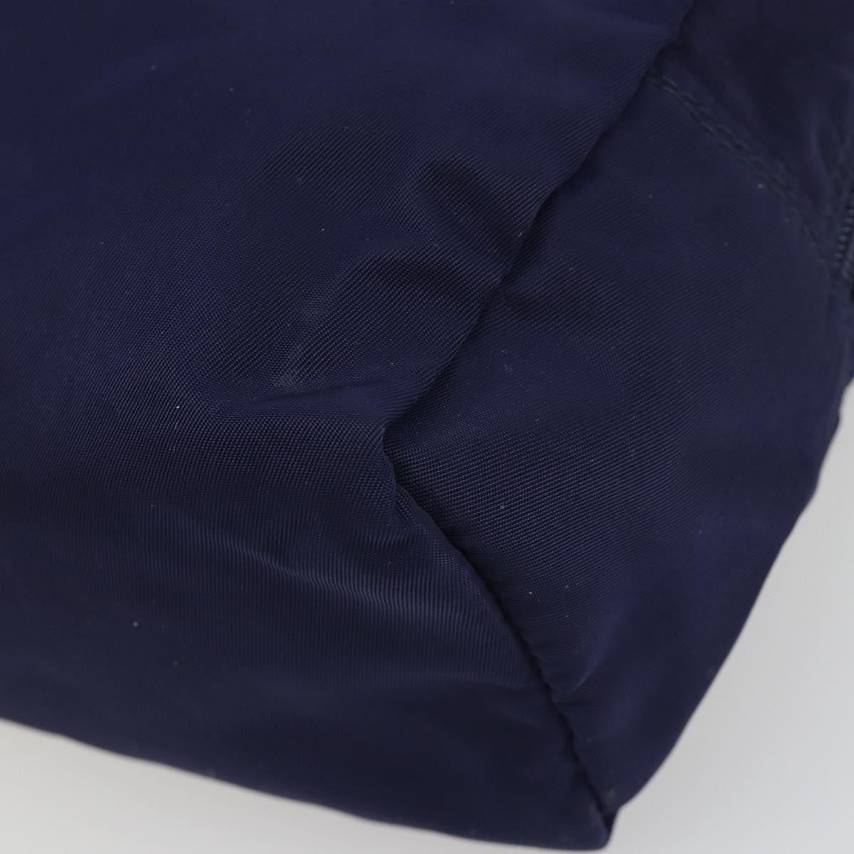 Prada Pouch Nylon Navy Nylon Clutche & Pouche Bag (Pre-Owned)
