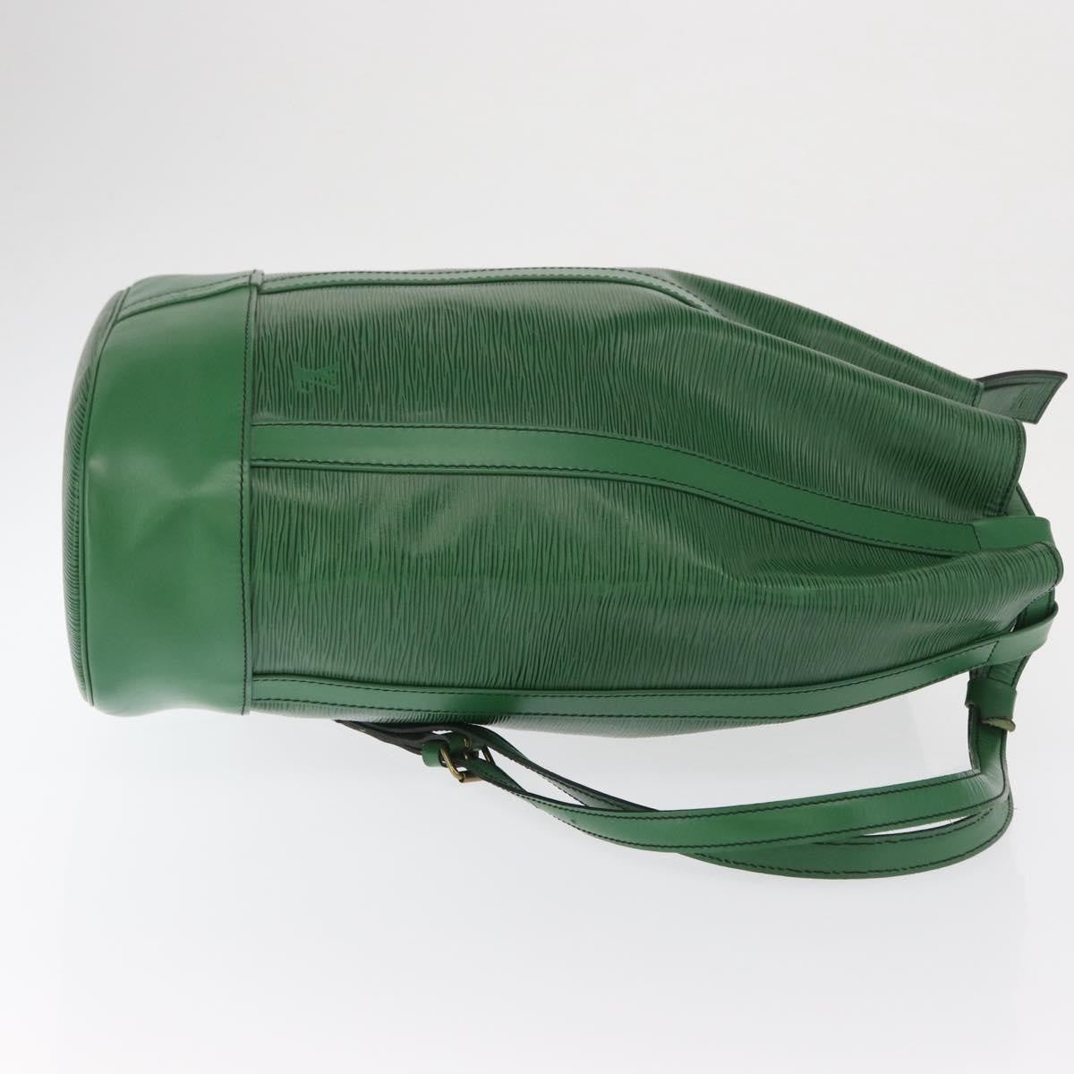 Louis Vuitton Randonnee Epi Leather Green Leather Backpack Bag (Pre-Owned)