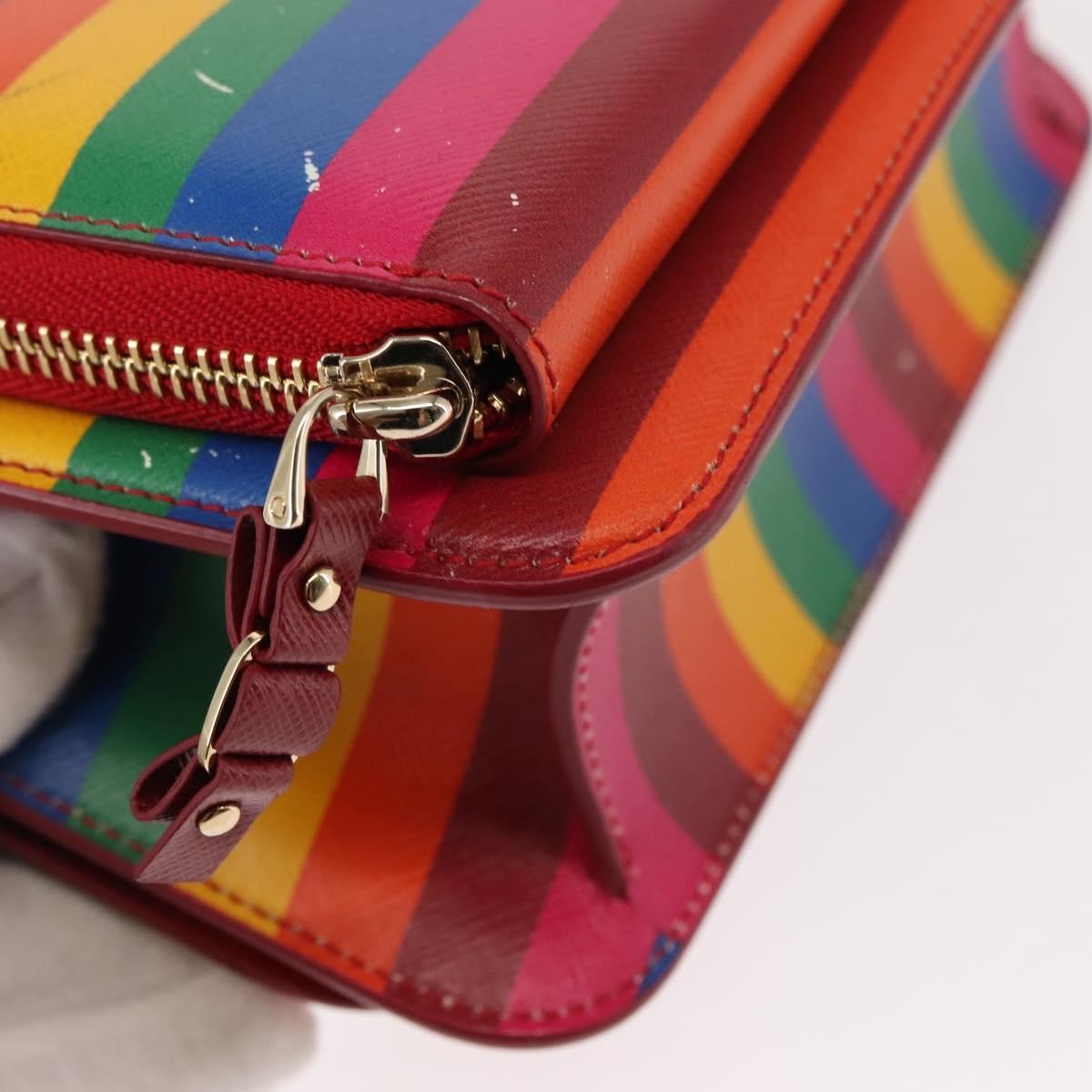 Salvatore Ferragamo Vara Bow Leather Multicolour Leather Crossbody Bag Bag (Pre-Owned)