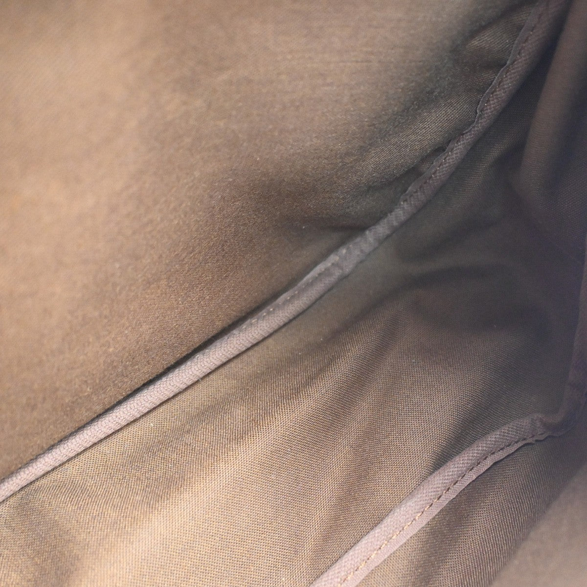 Louis Vuitton Saumur Monogram Canvas Brown Canvas Shoulder Bag Bag (Pre-Owned)