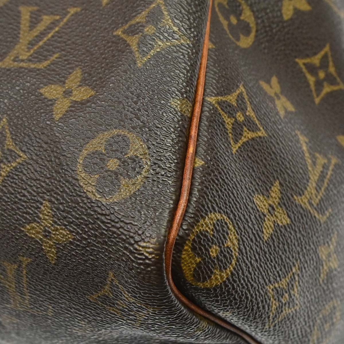 Louis Vuitton Speedy Monogram Canvas Brown Canvas Handbag (Pre-Owned)