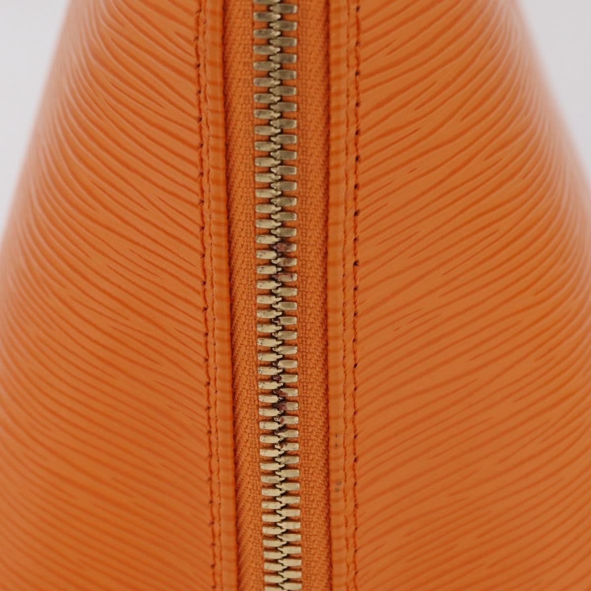 Louis Vuitton Alma Epi Leather Orange Leather Handbag (Pre-Owned)