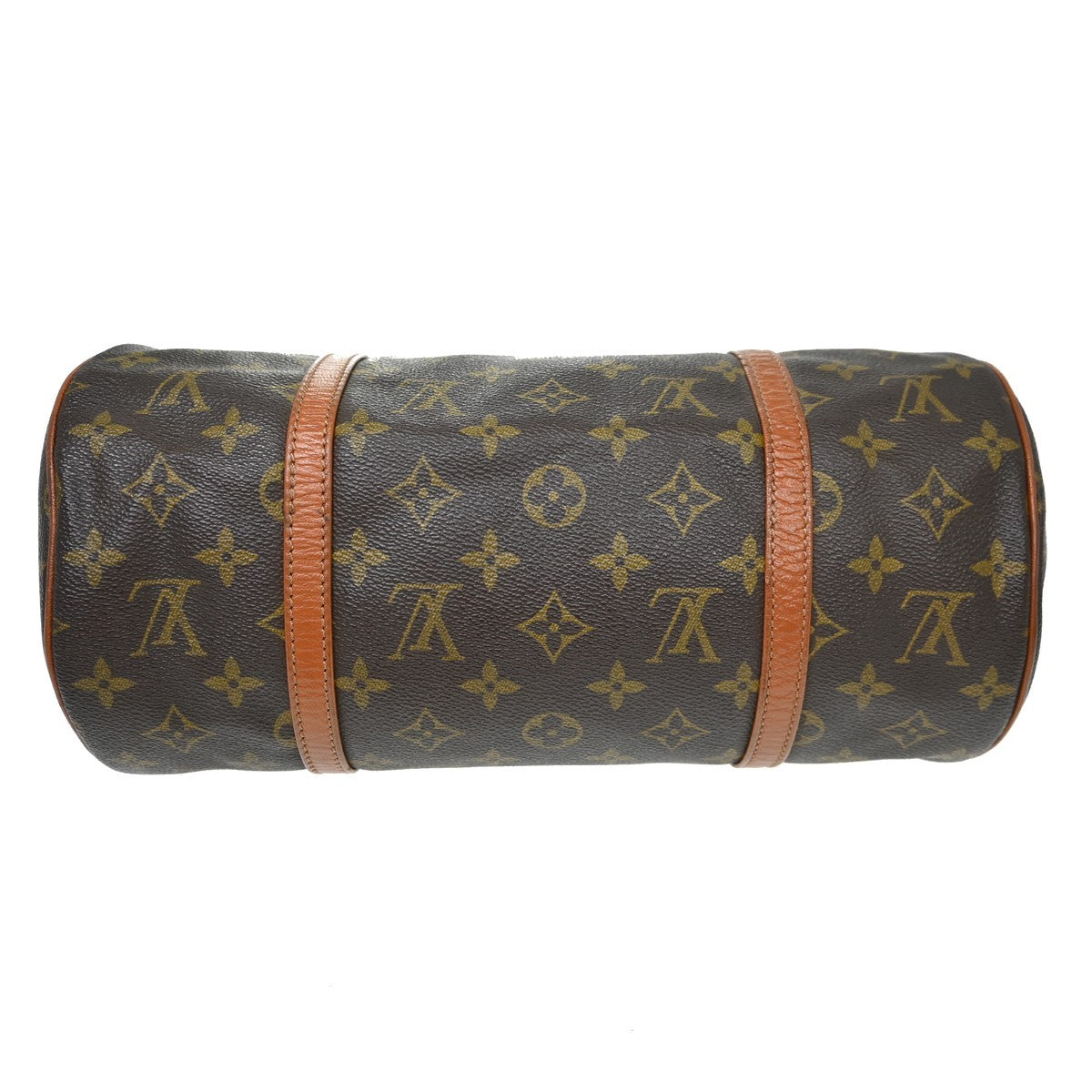 Louis Vuitton Papillon Monogram Canvas Brown Canvas Handbag (Pre-Owned)