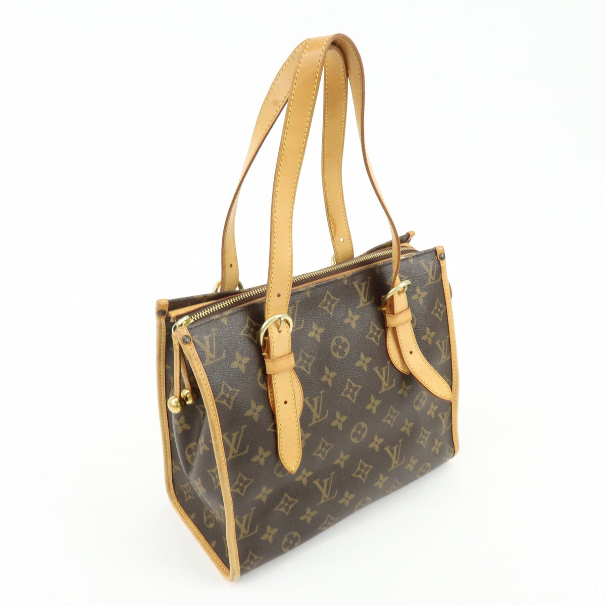 Louis Vuitton Popincourt Monogram Canvas Brown Canvas Shoulder Bag Bag (Pre-Owned)
