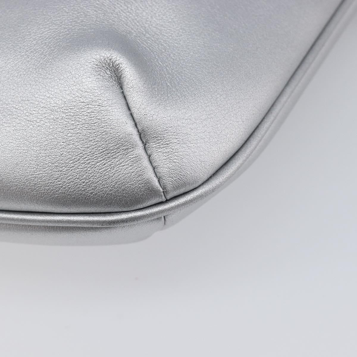 Balenciaga Mary Kate Sling Leather Silver Leather Handbag (Pre-Owned)