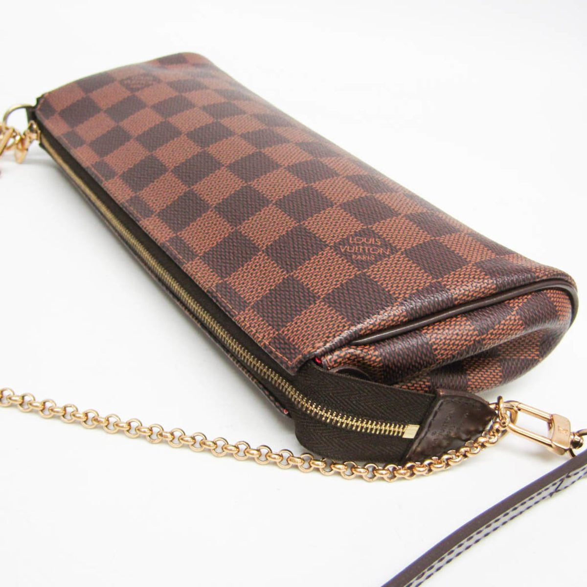 Louis Vuitton Eva Damier Brown Canvas Handbag (Pre-Owned)