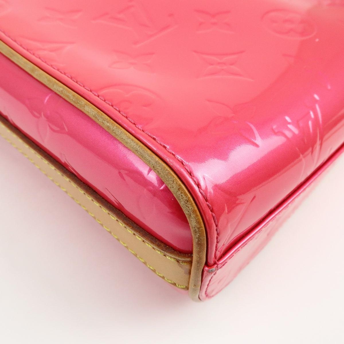 Louis Vuitton Sullivan Monogram Vernis Pink Patent_Leather Shoulder Bag Bag (Pre-Owned)