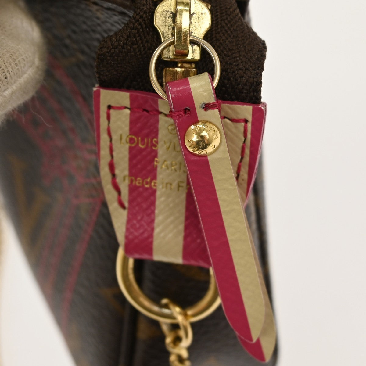 Louis Vuitton Pochette Accessoires Limited Edition Monogram Canvas Brown Canvas Clutche & Pouche Bag (Pre-Owned)