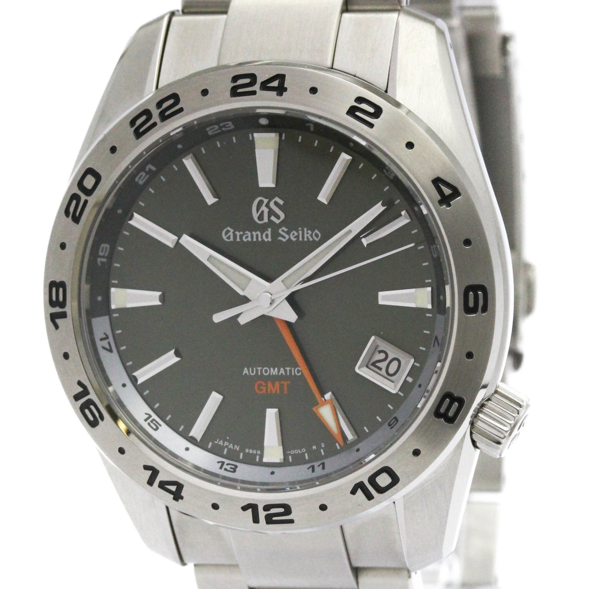 Grand Seiko Sport Hi-Beat Gmt Automatic Stainless Steel Watch (Pre-Owned)