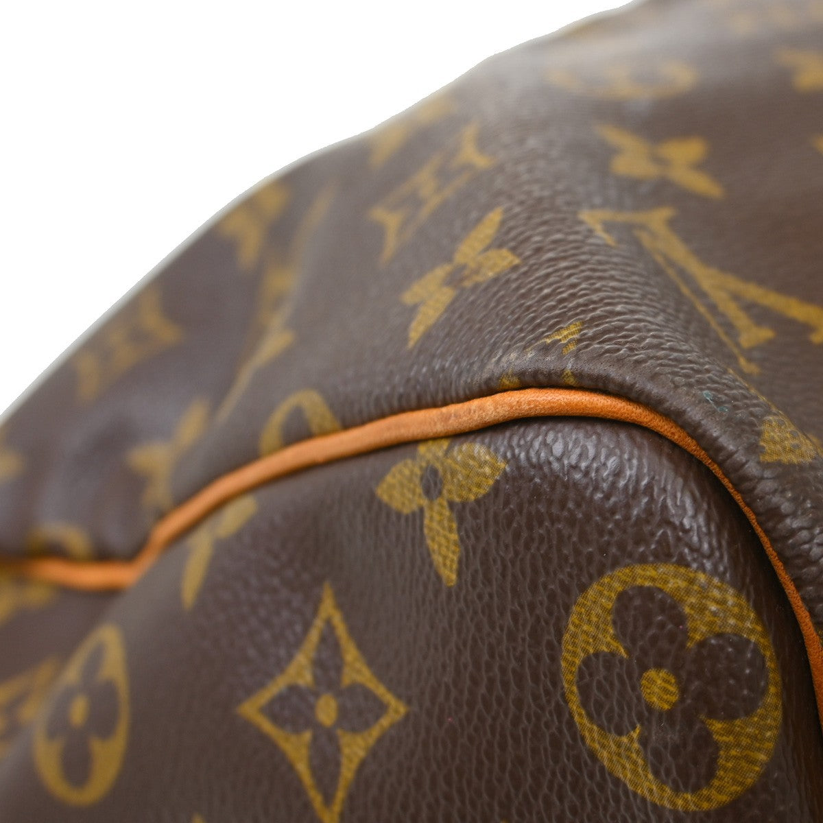 Louis Vuitton Keepall Monogram Canvas Brown Canvas Travel Bag Bag (Pre-Owned)
