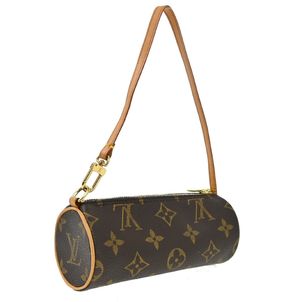 Louis Vuitton Papillon Pochette Monogram Canvas Brown Canvas Clutche & Pouche Bag (Pre-Owned)