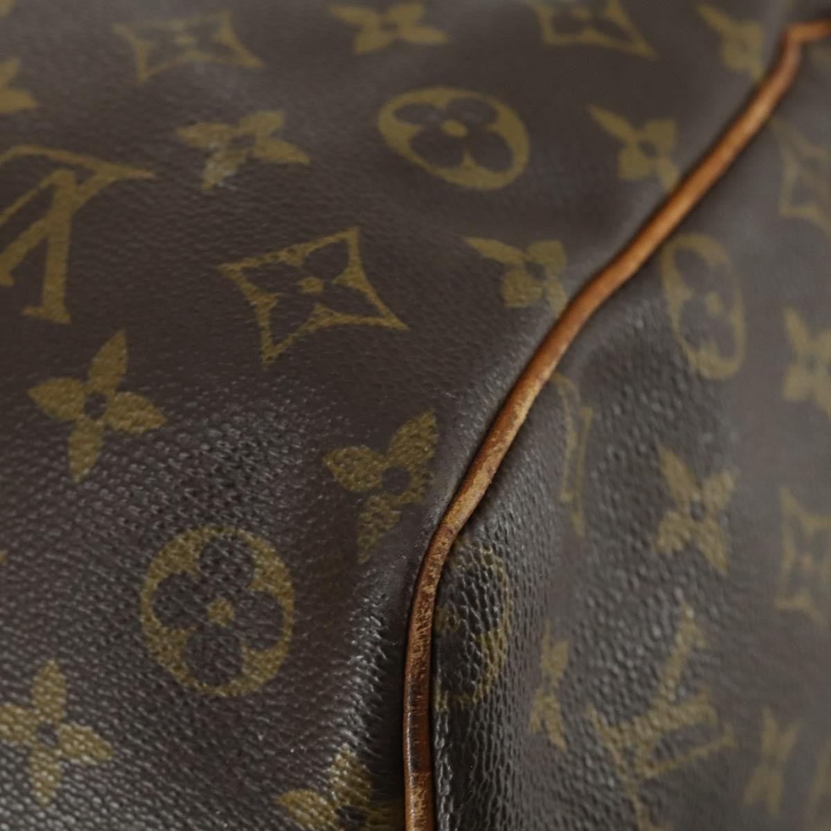 Louis Vuitton Keepall Monogram Canvas Brown Canvas Travel Bag Bag (Pre-Owned)
