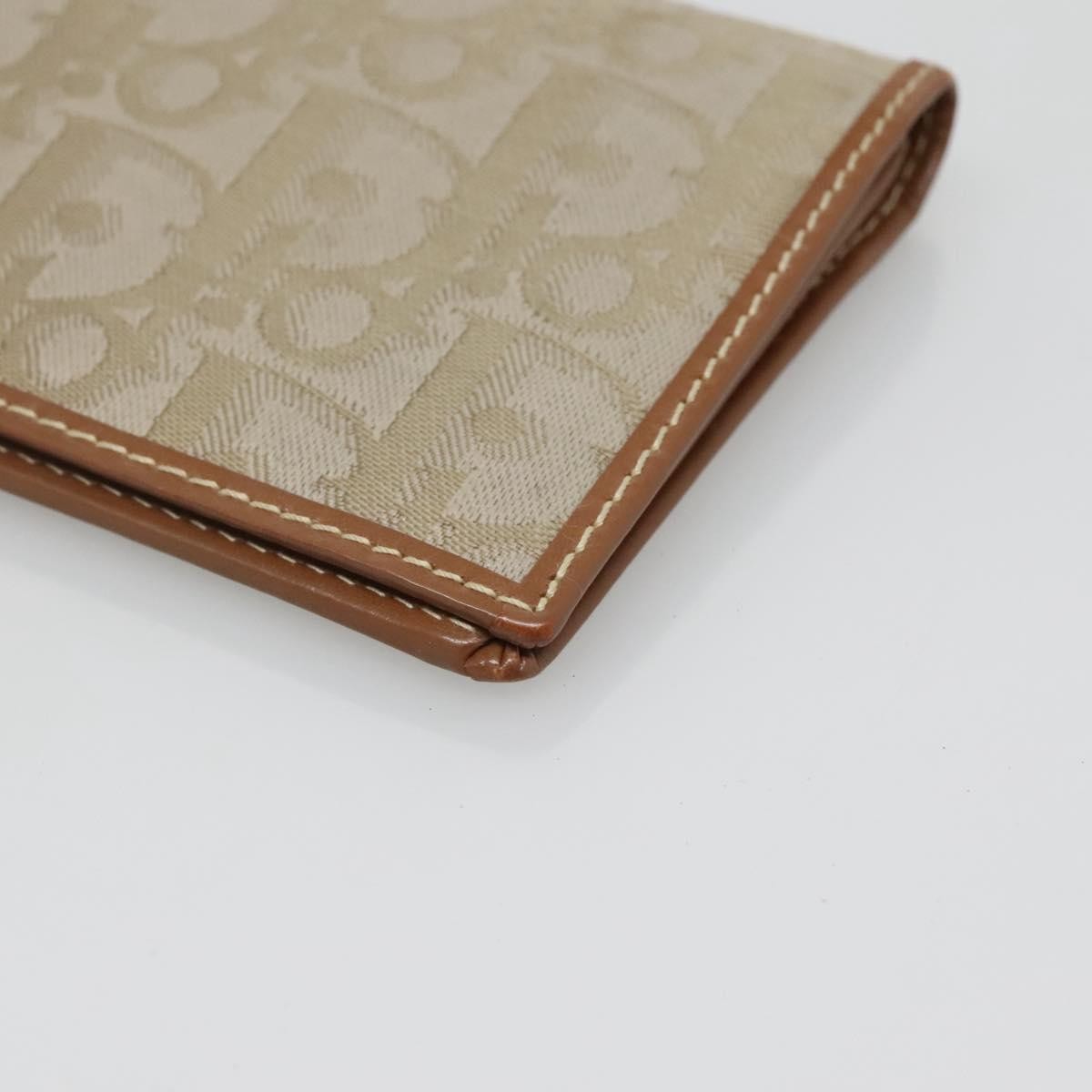 Christian Dior Trotter French Diorissimo Canvas Green Canvas Wallets Accessory (Pre-Owned)