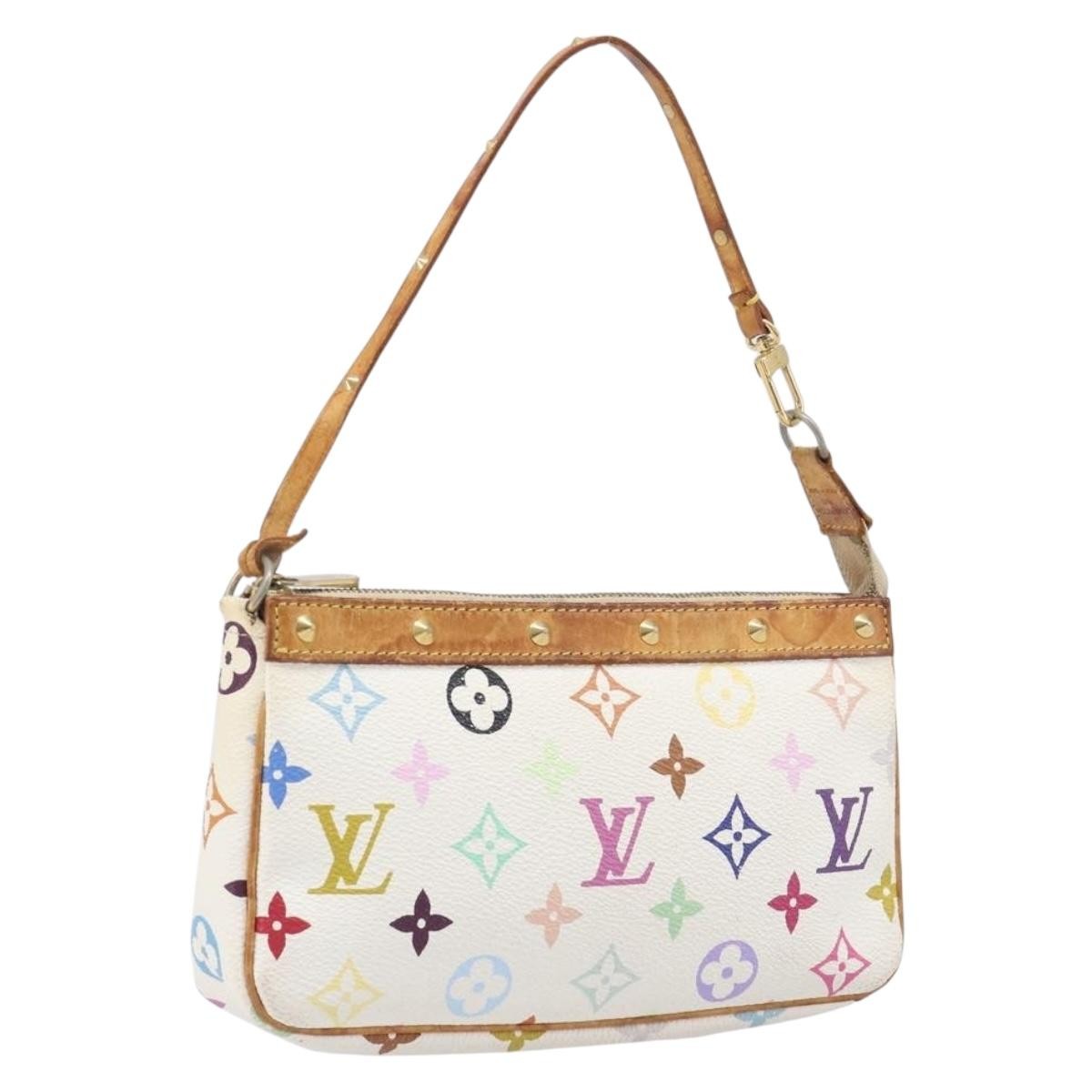 Louis Vuitton Pochette Accessoires Nm Monogram Multicolor Multicolour Canvas Clutche & Pouche Bag (Pre-Owned)