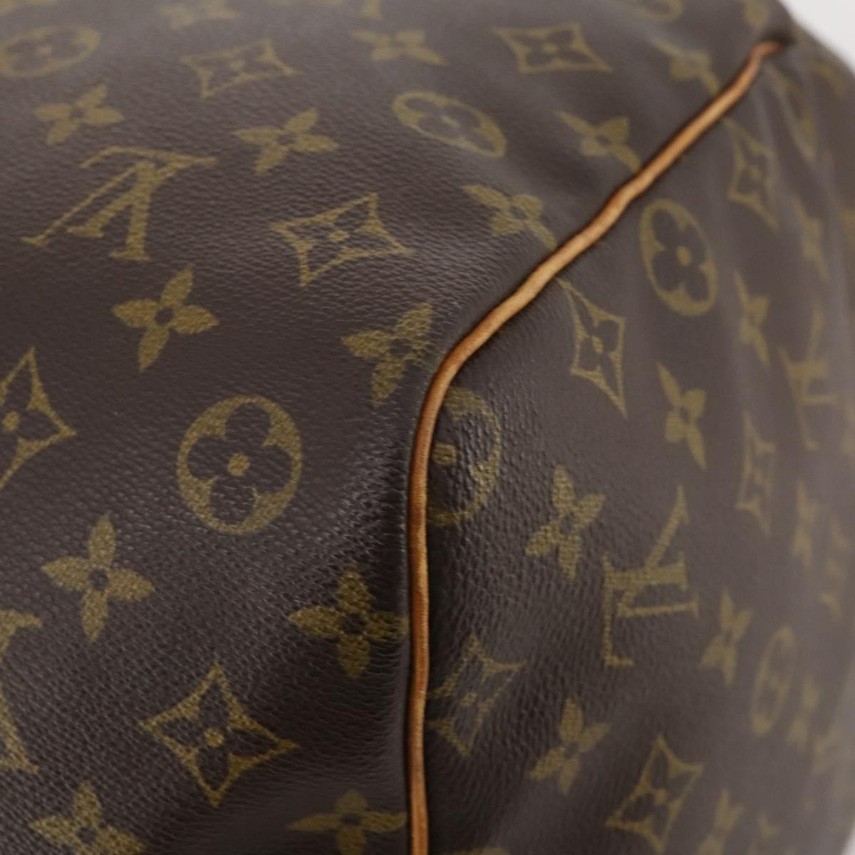 Louis Vuitton Keepall Monogram Canvas Brown Canvas Travel Bag Bag (Pre-Owned)