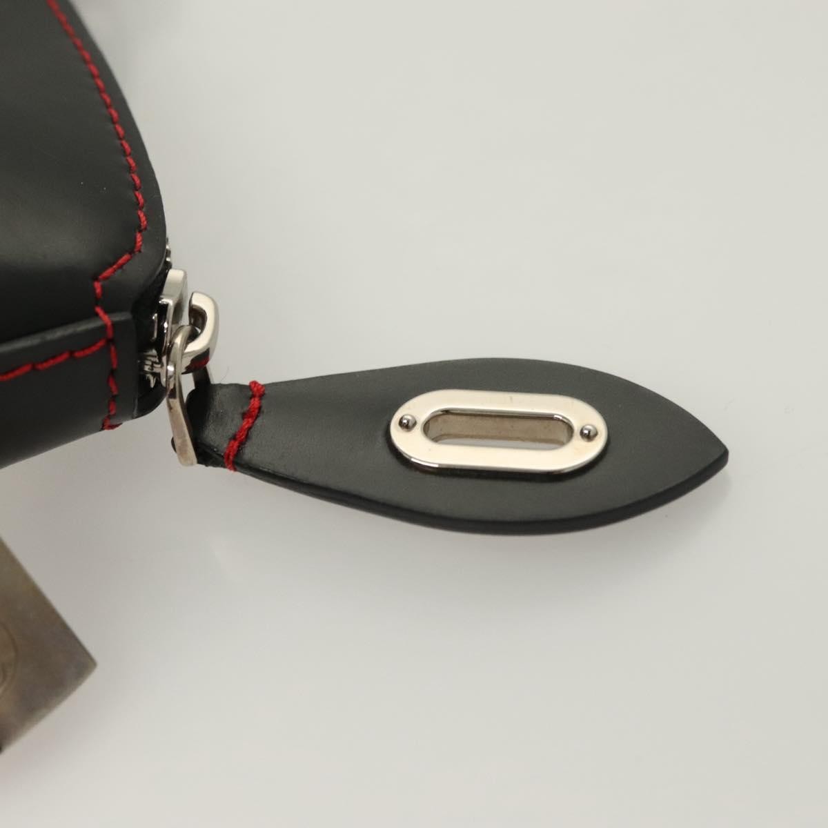 Louis Vuitton Suhari Lockit Leather Black Leather Handbag (Pre-Owned)