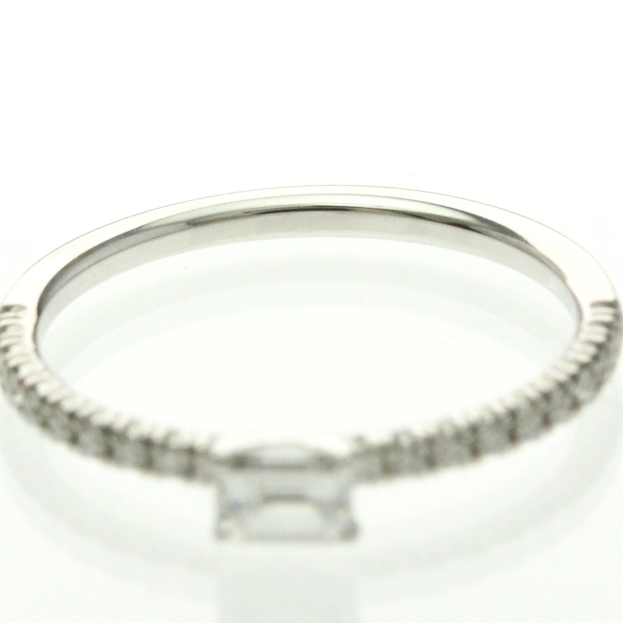 Cartier Etincelle De Cartier Solitaire Platinum With Rbc Diamond And Pave Diamonds G/Vs1 Silver Platinum Ring Jewelry (Pre-Owned)