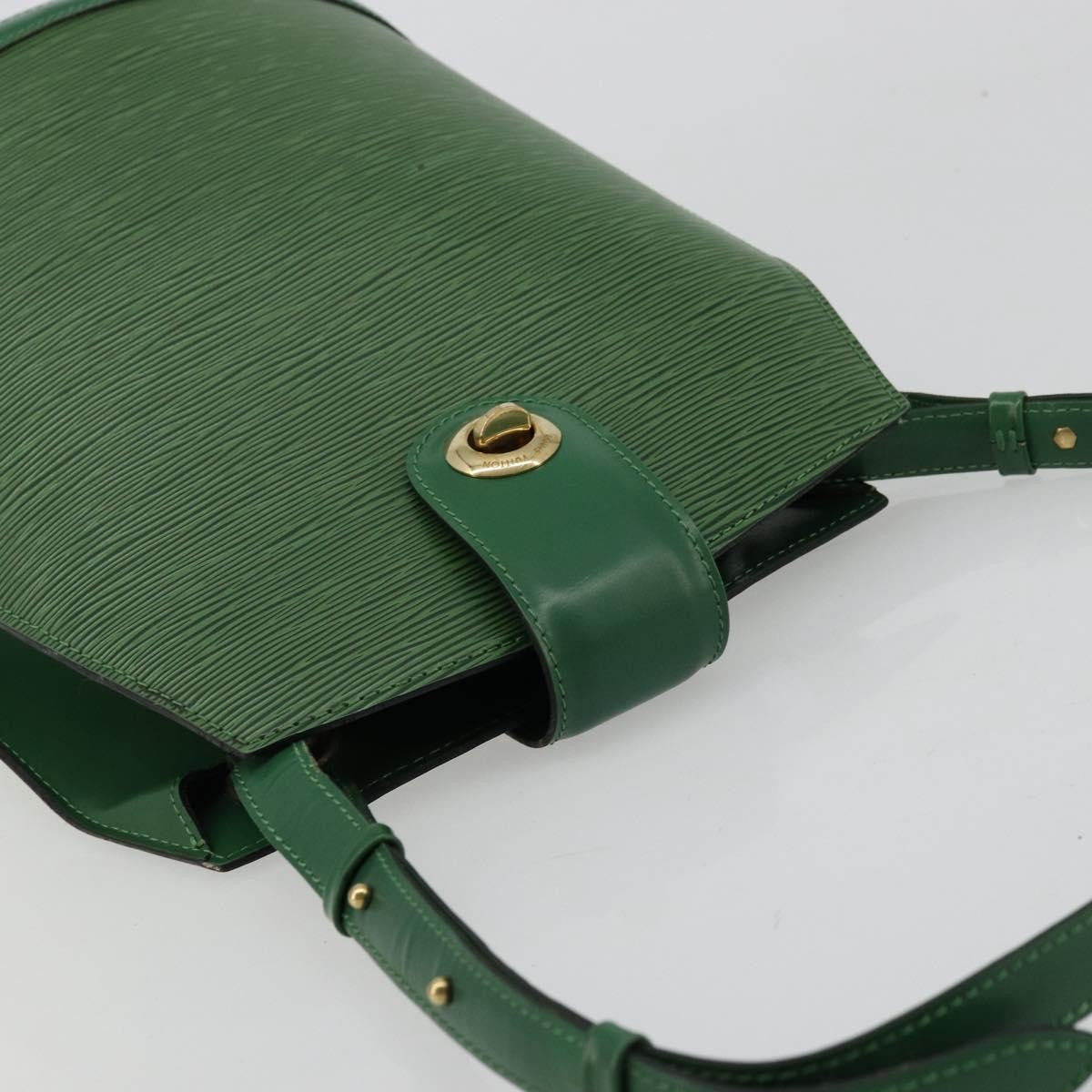 Louis Vuitton Cluny Epi Leather Green Leather Shoulder Bag Bag (Pre-Owned)