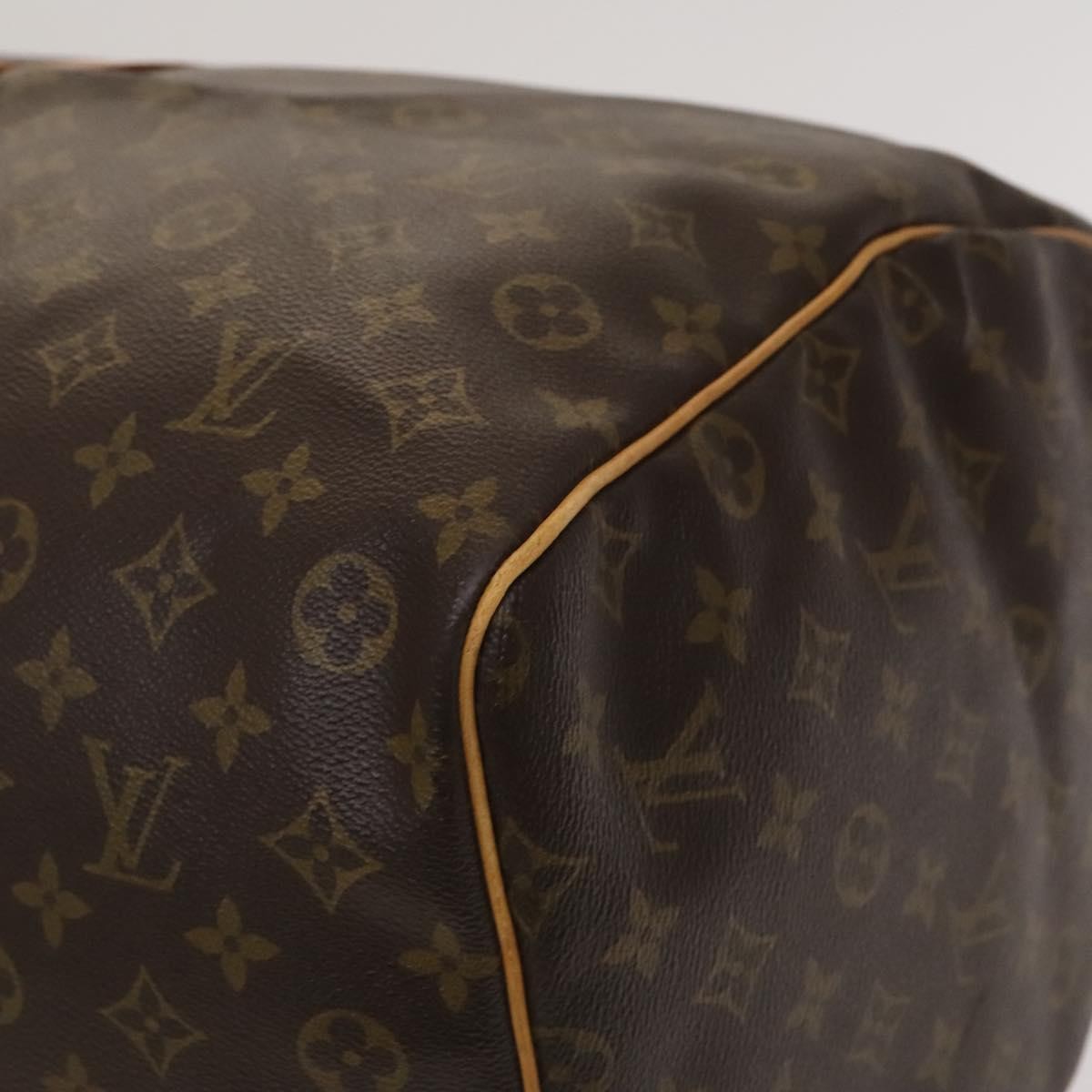 Louis Vuitton Keepall Monogram Canvas Brown Canvas Travel Bag Bag (Pre-Owned)