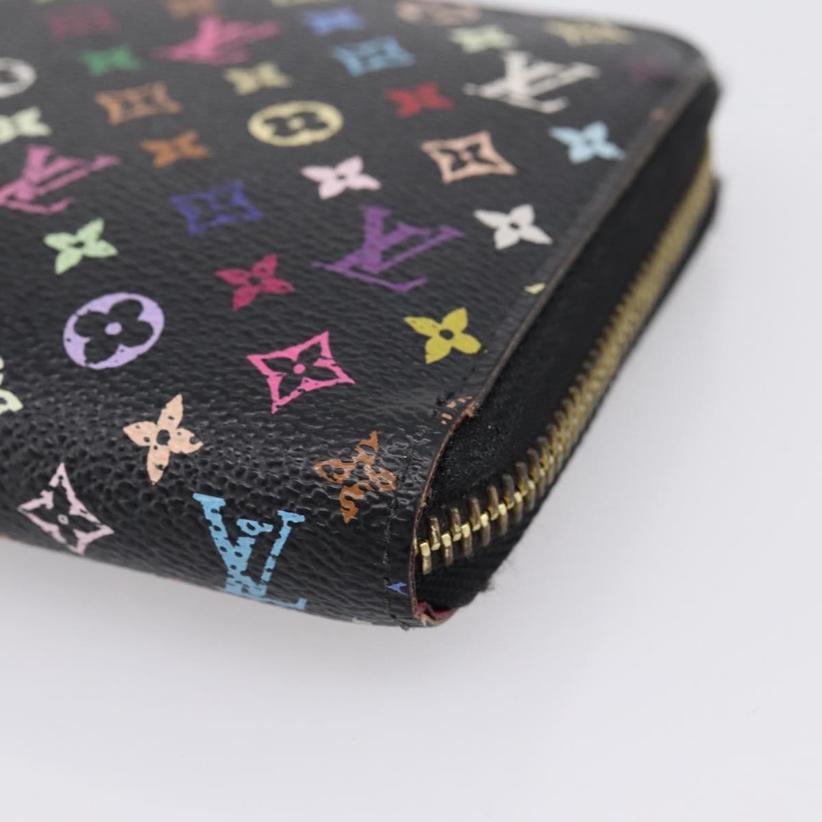 Louis Vuitton Zippy Monogram Multicolor Multicolour Canvas Wallets Accessory (Pre-Owned)