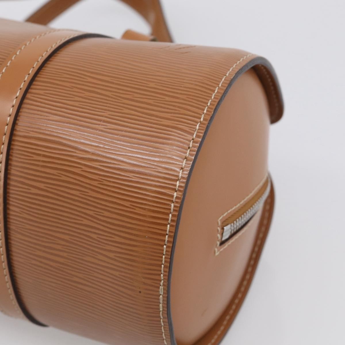 Louis Vuitton Soufflot Epi Leather Brown Leather Tote Bag Bag (Pre-Owned)