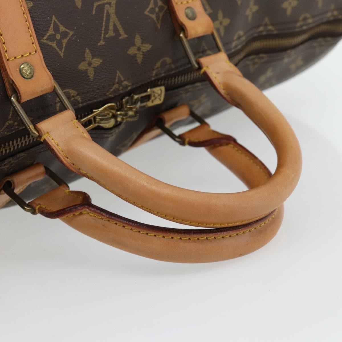 Louis Vuitton Keepall Monogram Canvas Multicolour Canvas Travel Bag Bag (Pre-Owned)