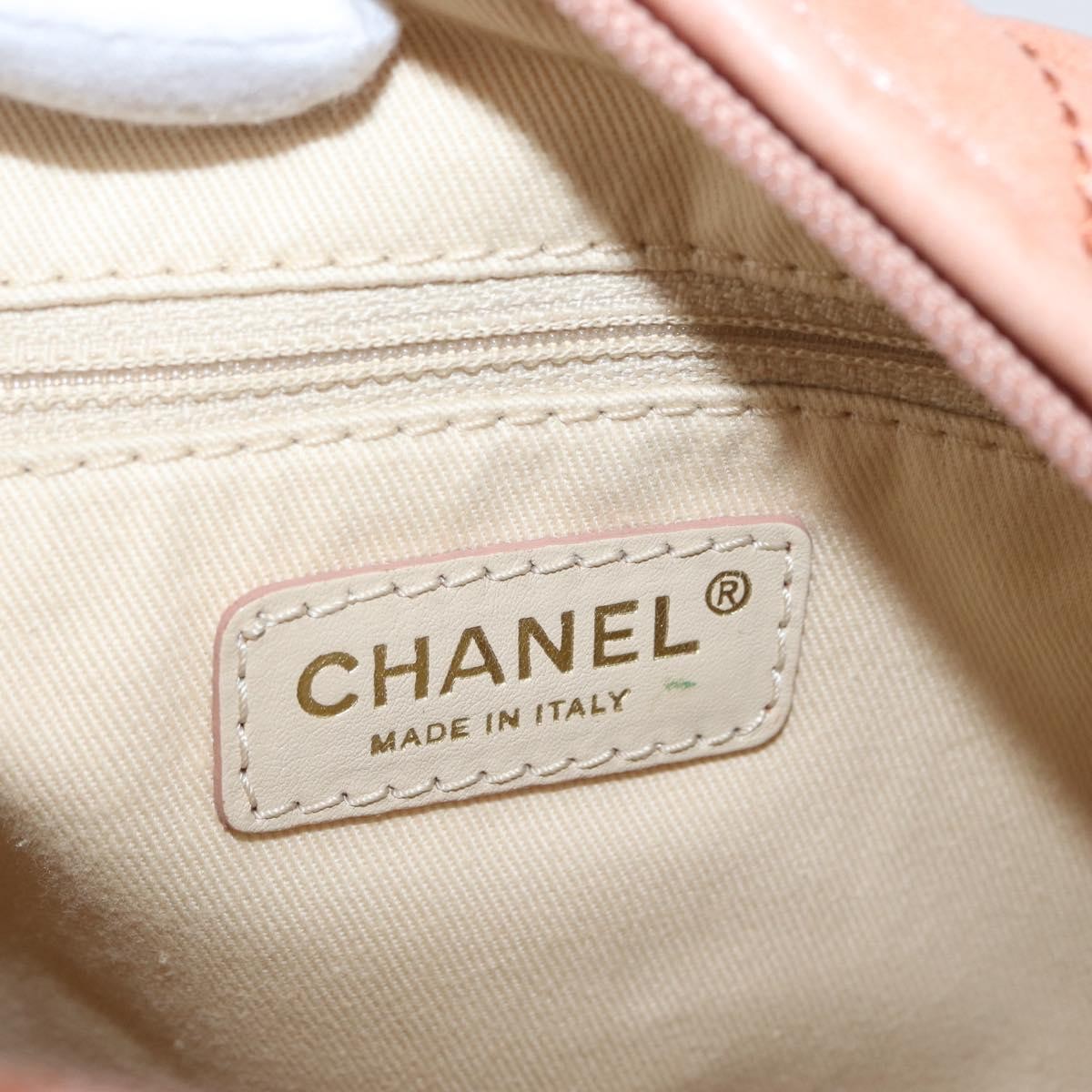 Chanel Cloudy Bundle Hobo Quilted Lambskin Orange Leather Shoulder Bag Bag (Pre-Owned)
