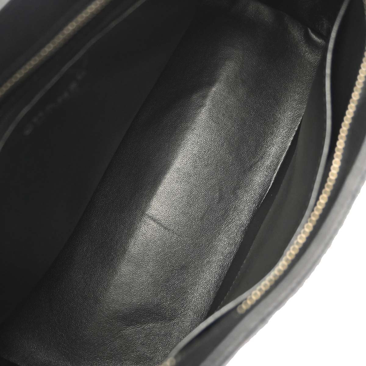 Chanel Medallion Tote Quilted Caviar Black Leather Tote Bag Bag (Pre-Owned)