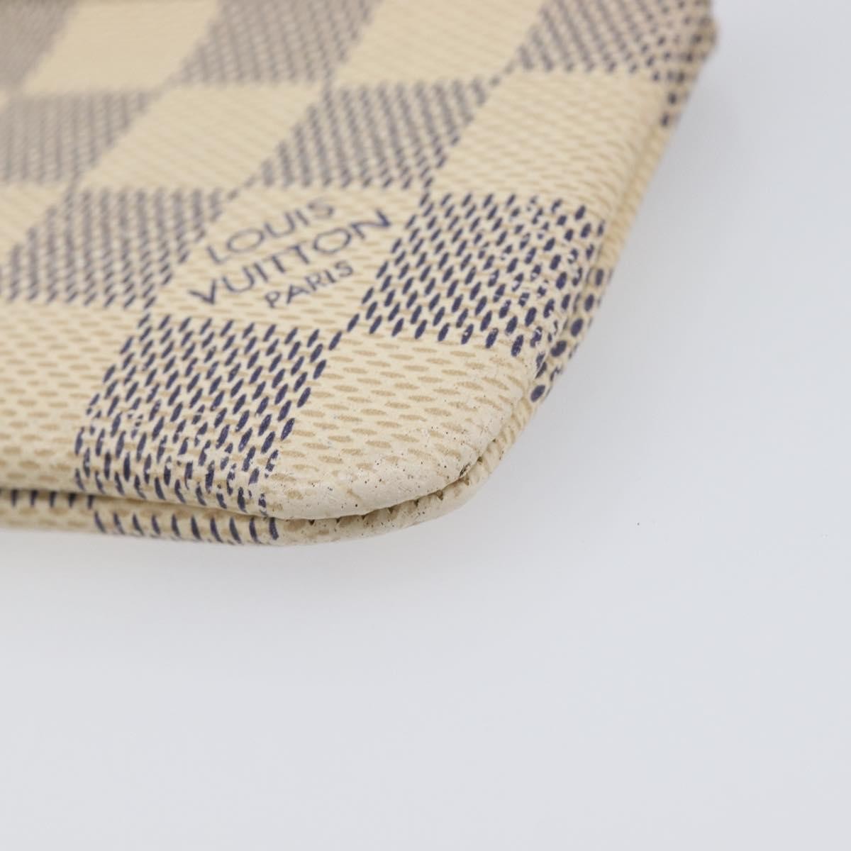 Louis Vuitton Pochette Clés Nm Damier Canvas Beige Canvas Wallets Accessory (Pre-Owned)