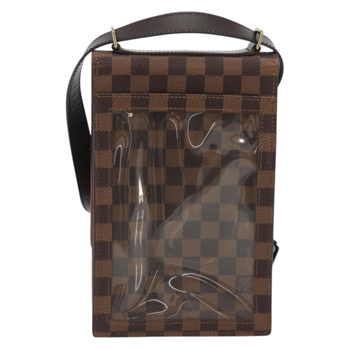 Louis Vuitton Portobello Messenger Damier Ebene Brown Canvas Shoulder Bag Bag (Pre-Owned)