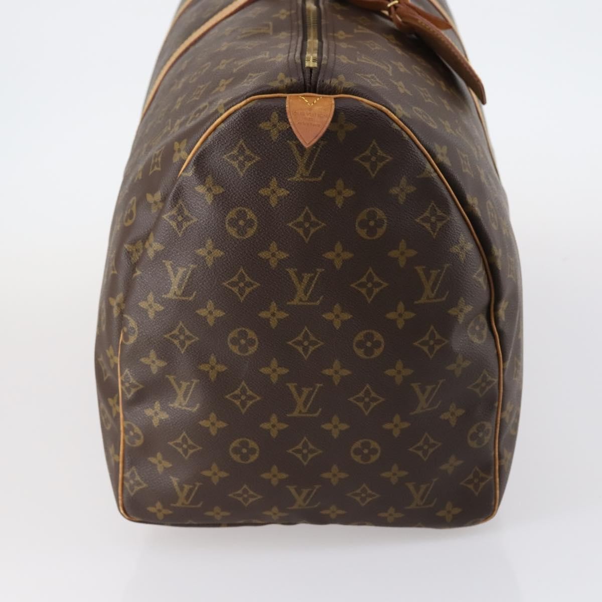 Louis Vuitton Keepall Monogram Canvas Brown Canvas Travel Bag Bag (Pre-Owned)
